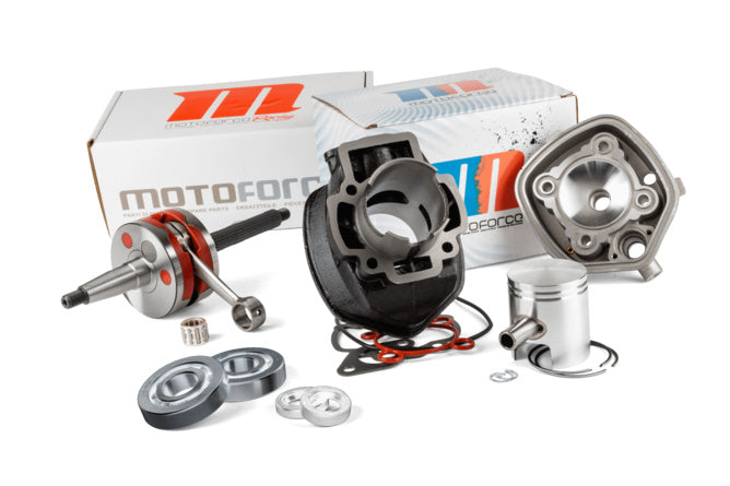 Tuning Kit Motoforce Racing cylinder + vevaxel 70 gjutjärn Piaggio LC