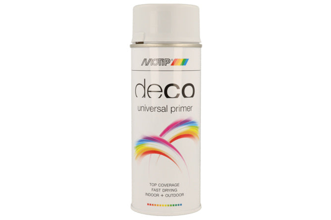 Primer Spray MoTip nitrobaserad vit 400ml
