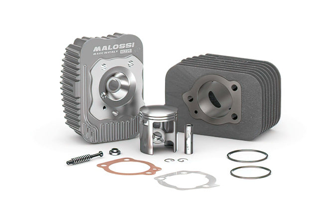 Cylinderkit 65cc 12mm kolvpinne Malossi gjutjärn Piaggio Ciao