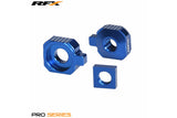 Chain Tensioners / Axle Blocks RFX Pro blue Sherco SE / SE-F after 2014