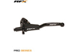 Clutch Lever with mount RFX Pro forged black universal EZ Adjust