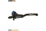 Clutch Lever with mount RFX Pro forged blue universal EZ Adjust