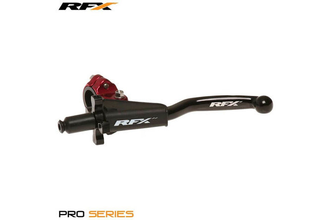 Clutchhandtag med fäste RFX Pro smidd röd universell EZ Justera