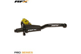 Clutch Lever with mount RFX Pro forged yellow universal EZ Adjust