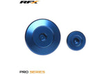 Ignition Cover / Timing Plug Set RFX Pro blue YZF 250 before 2009