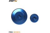 Ignition Cover / Timing Plug Set RFX Pro blue YZF 250 / 450