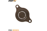 Oil Filter Cover RFX Pro hard anodized Honda CRF 450