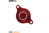 Oil Filter Cover RFX Pro red Honda CRF 450