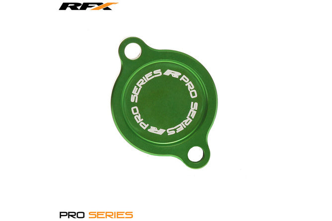 Oljefilterlock RFX Pro grönt Kawasaki KXF 250