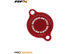 Oil Filter Cover RFX Pro red Kawasaki KXF 250