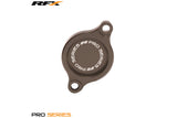 Oil Filter Cover RFX Pro hard anodized Suzuki RM-Z 250 / 450