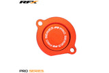 Oil Filter Cover RFX Pro orange KTM 250 525