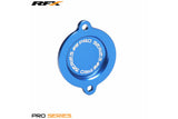 Oil Filter Cover RFX Pro blue Husqvarna FE / FC 450 2014-2015