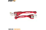 Lever Set RFX Race folding forged red YZ / KX 2001-2012