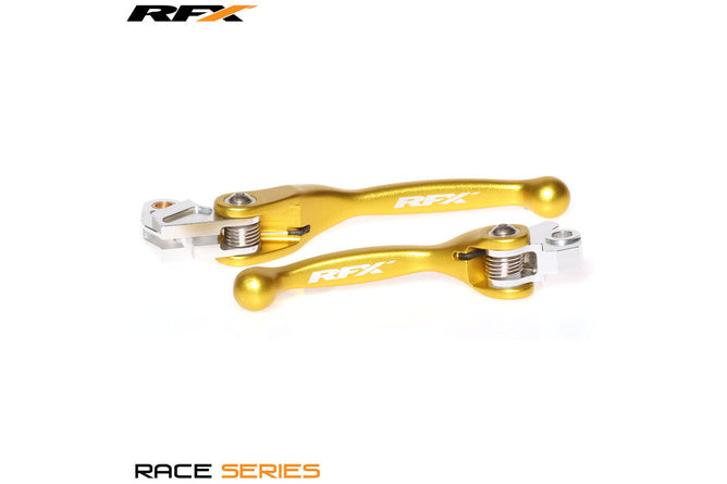 Lever Set RFX Race vikbar smidd gul KX 65 / 85
