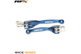 Lever Set RFX Race folding forged blue Yamaha YZ65 / 85
