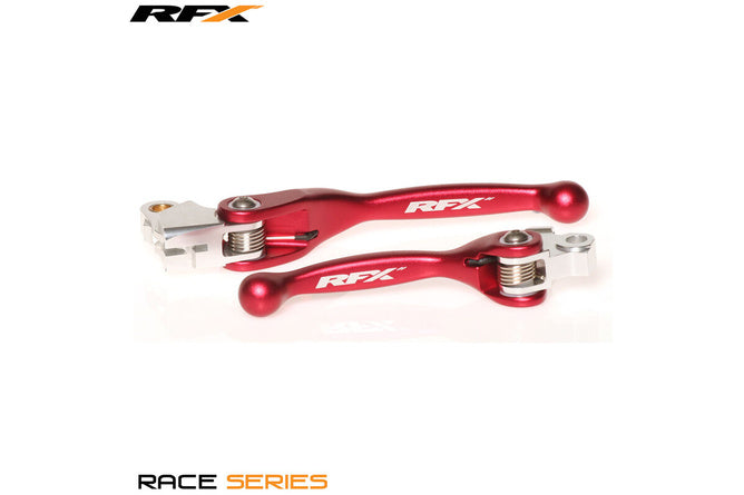 Lever Set RFX Race vikbar smidd röd YZ / YZF efter 2010