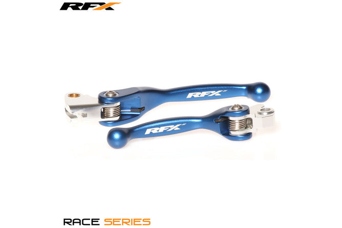RFX Race Fällbar Längdhandtag Blå Yamaha WRF 250-450