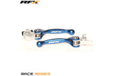 Lever Set RFX Race folding forged blue Husaberg TE 250 / 300