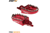Footrests RFX Pro Series 2 red CR / CRF