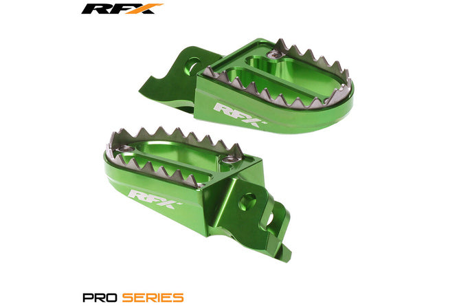 Fotstöd RFX Pro Series 2 grön Kawasaki KXF 250 / 450