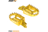 Footrests RFX Pro yellow Suzuki RM-Z 250 / 450
