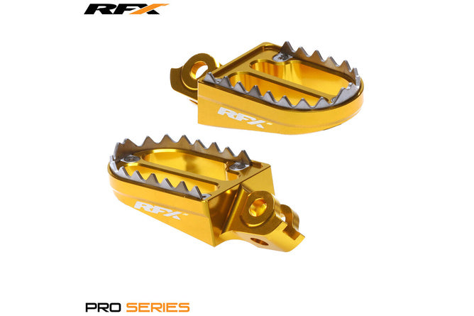 Fotpinnar RFX Pro Series 2 gula - Suzuki RM-Z 250 / 450 efter 2010