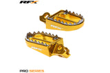 Foot Pegs RFX Pro Series 2 yellow - Suzuki RM-Z 250 / 450 after 2010