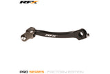 Gear Lever RFX Flex+ Factory Edition black / hard anodized Titan Honda CRF 250 / 450