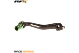 Gear Shift Pedal / Lever RFX Race black / green - Kawasaki KXF 450 after 2016