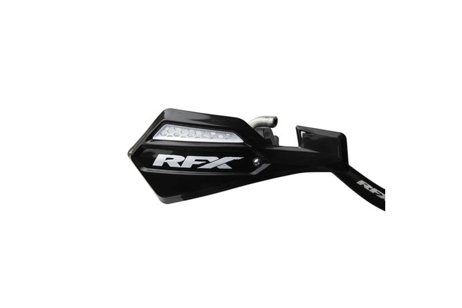 Handskydd RFX 1 Serie svart / vit med monteringssats