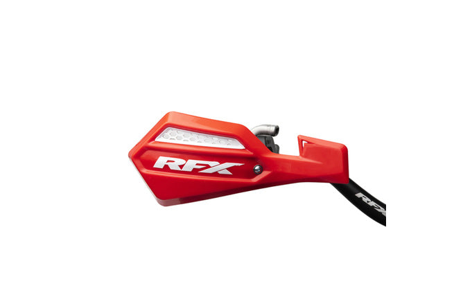 Handskydd RFX 1 Series röd / vit med monteringskit
