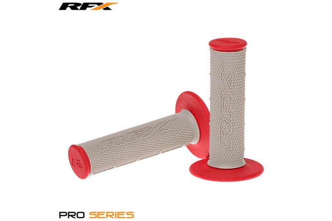 Grips Pro Series dubbelkomponent grå / röd