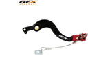 Brake Pedal RFX Pro folding black / red Honda CRF 250