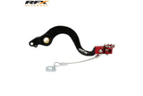 Brake Pedal RFX Pro folding black / red Honda CRF 150