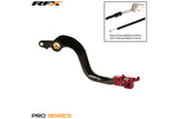 Brake Pedal RFX Pro folding black / red Honda CR 250