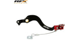 Brake Pedal RFX Pro folding black / red Honda CRF 450L