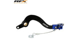 Brake Pedal RFX Pro folding black / blue Yamaha YZF / WRF 450