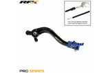 Brake Pedal RFX Pro standard black / blue Yamaha YZ 65 / 85