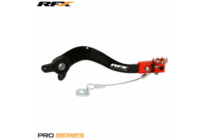 Bromspedal RFX Pro vikbar svart / orange SX-F / FC efter 2016