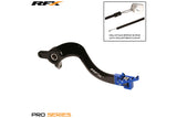 Brake Pedal RFX Pro folding black / blue Husqvarna 2014 - 2015