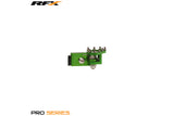 Brake Pedal Tip RFX Pro folding CNC green