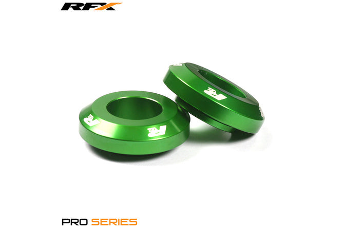 Wheel Spacers bak RFX Pro Fast grön KXF 250 / 450