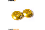 RFX Pro Wheel Bushings rear Fast yellow Suzuki RM-Z 250 / 450