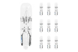 Bulb W1,2W 12V - 5W W2x4,6D Osram white