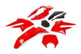 Fairing Kit 8 pcs. red Derbi DRD X-Treme 2011 - 2017