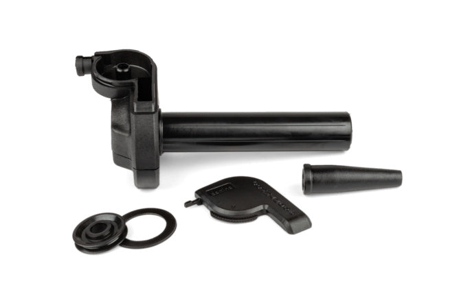 Throttle Grip Domino svart - utan hylsa