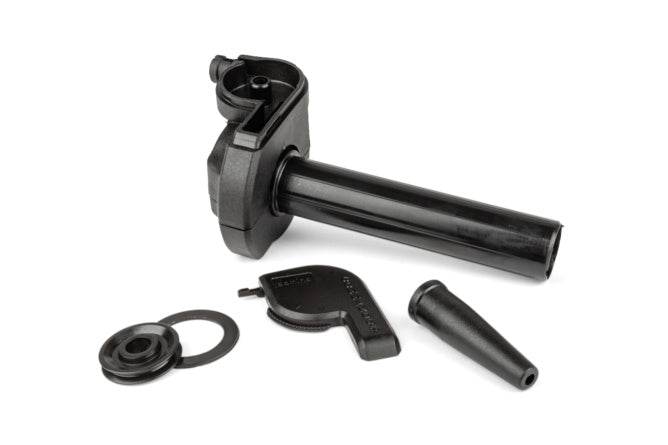 Throttle Grip Domino svart - utan hylsa