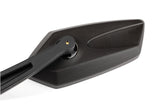 Mirror set KOSO GT, 2 pcs. (RH + LH), black, M8 thread