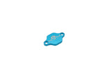 Oil Pump Cover KRM Turquoise AM6 and Derbi